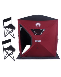 Nordic Legend Two Man Ice Shelter with FREE Bonus Ice Chairs!