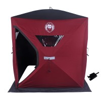 Nordic Legend 2 Person Ice Shelter with Free Universal Drill Adapter
