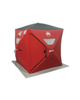 33cc Power Ice Auger and Portable Two Man Shelter Combo
