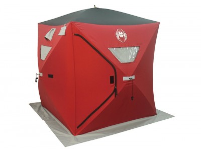33cc Power Ice Auger and Portable Two Man Shelter Combo